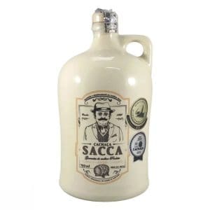 Cachaça Carvalho 700ml Porcelana Sacca Destilaria Rech